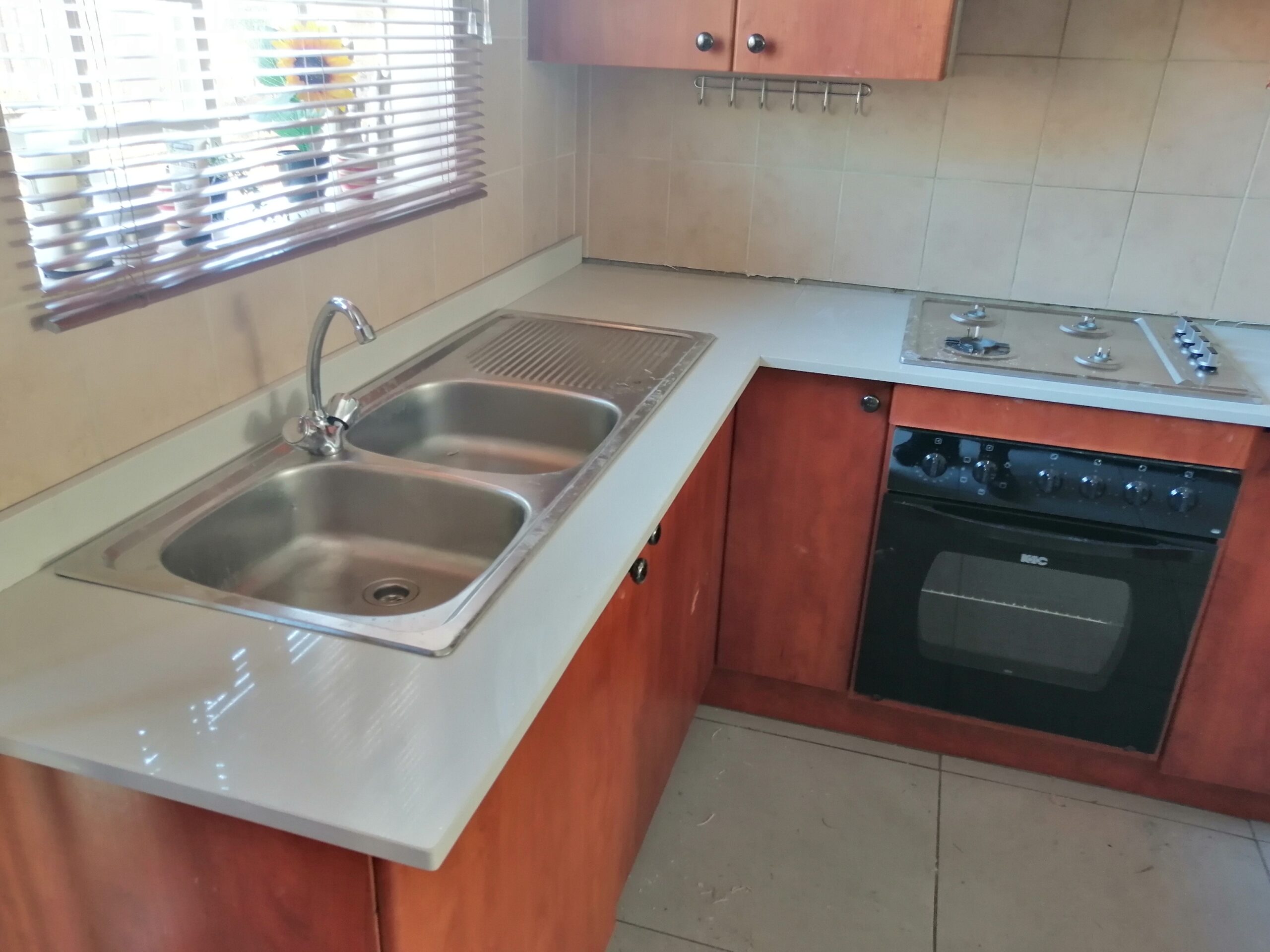 Granite and Quartz back splash