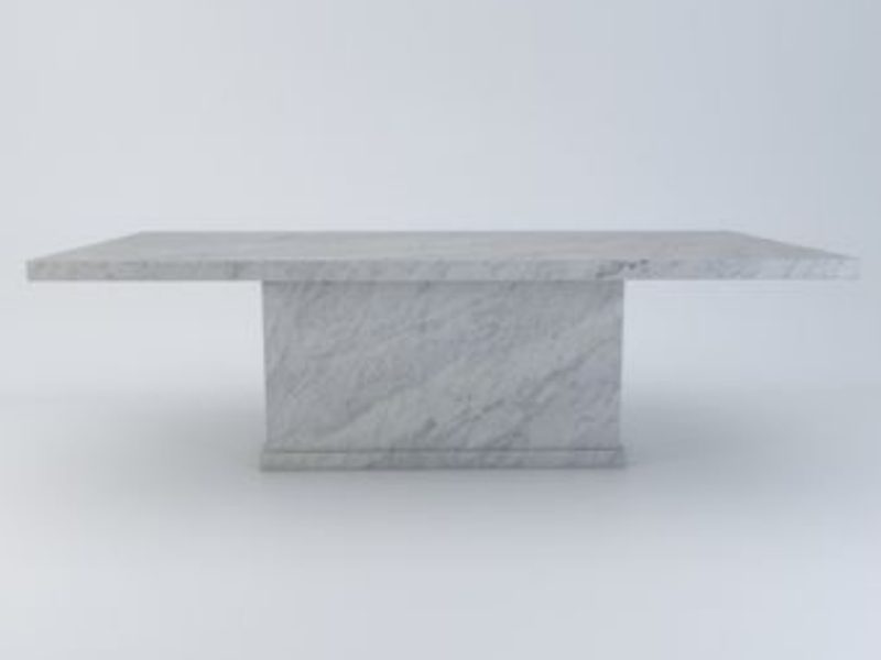 The vintage stone table