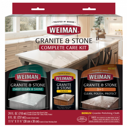 Sealing granite and marble